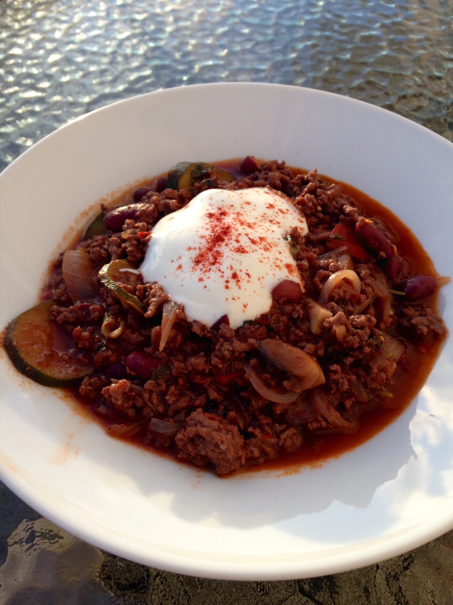 recipe of the week - Low-Carb Beef Chilli